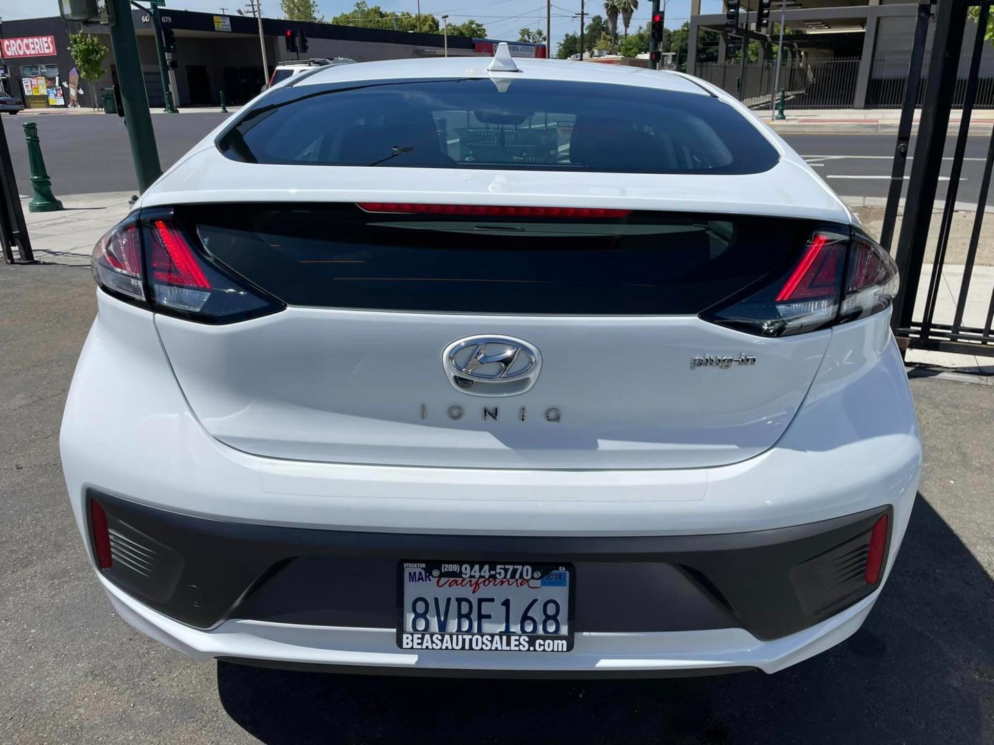 2021 WHITE /GRAY Hyundai Ioniq Plug-In Hybrid (KMHC75LD7MU) , located at 744 E Miner Ave, Stockton, CA, 95202, (209) 944-5770, 37.956863, -121.282082 - Photo#14